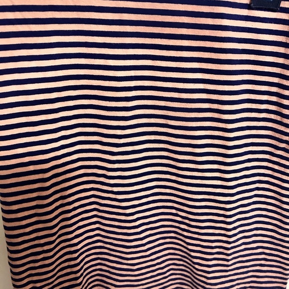 Acne Studios Napa face stripe tee shirt pink blue xs - Picture 7 of 9